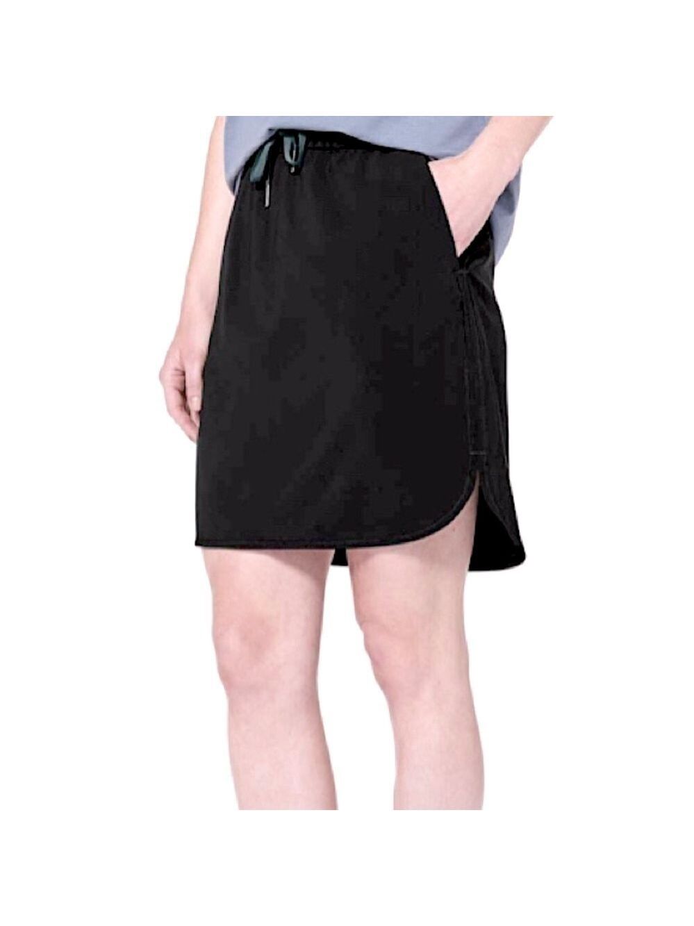 LULULEMON On the fly skirt drawstring waist black